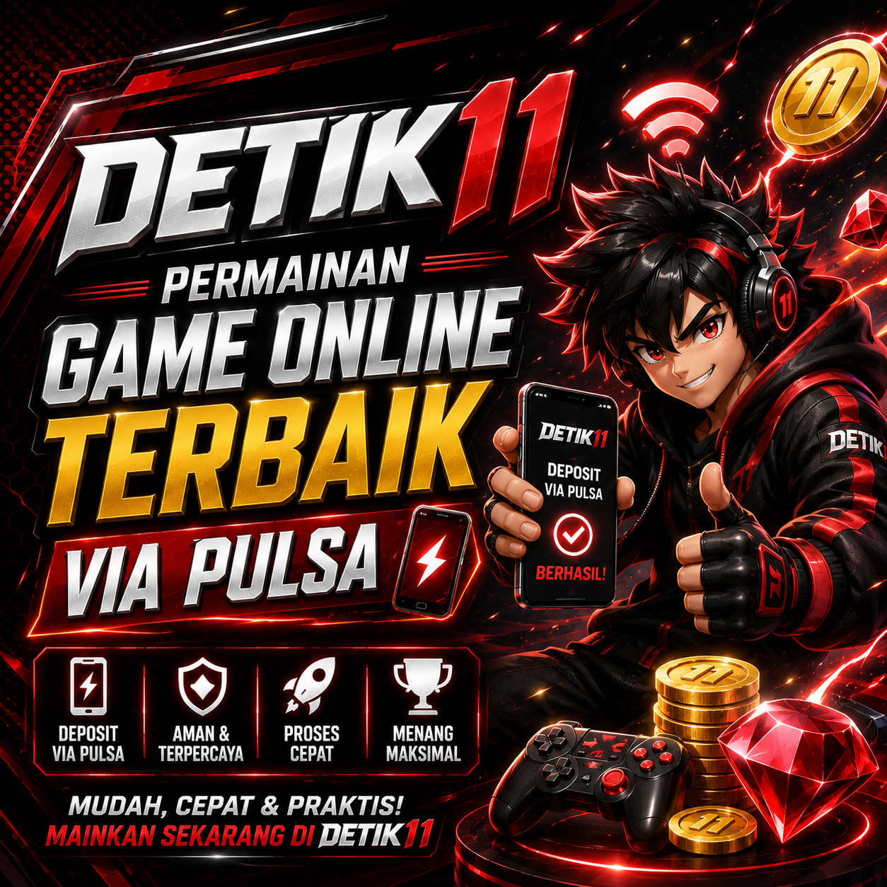 DETIK11 Nyobain Server Baru Tidak Ada Salahnya kan!?